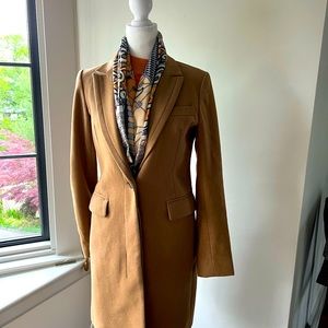 Club Monaco Camel Coat Sz XS